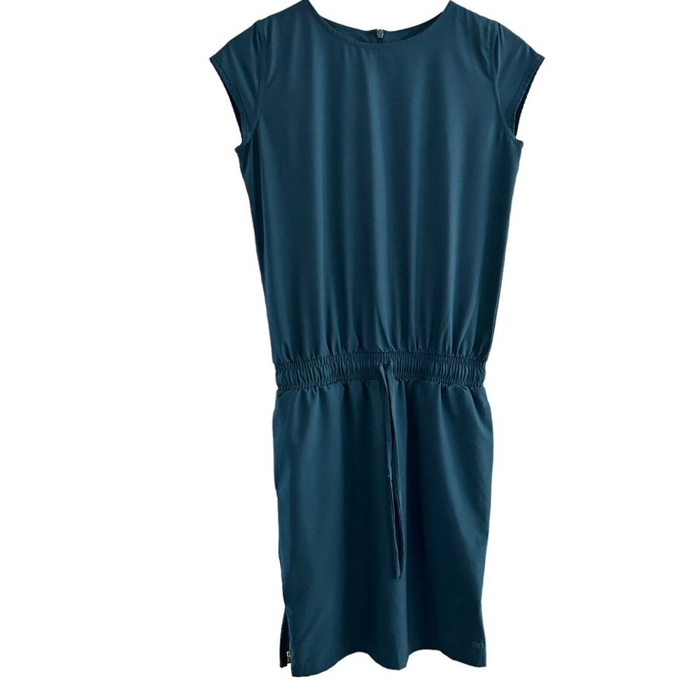 Albion Teal Mini Dress - Picture 5 of 16